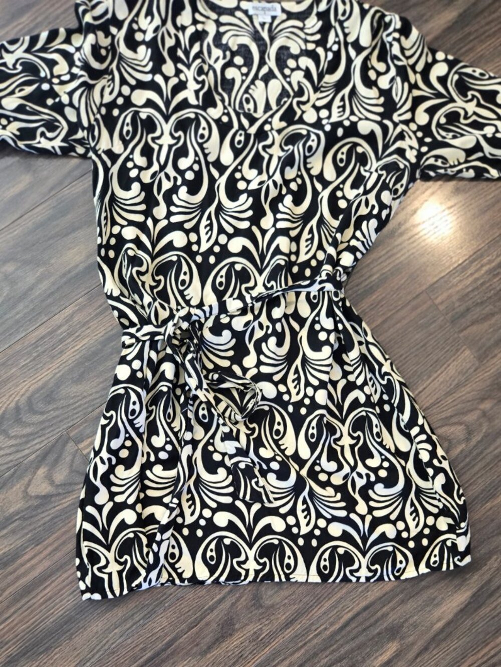 ESCAPADA Boho Style Floral Graphic Print Mini/Knee Dress NWOT/SIZE L
